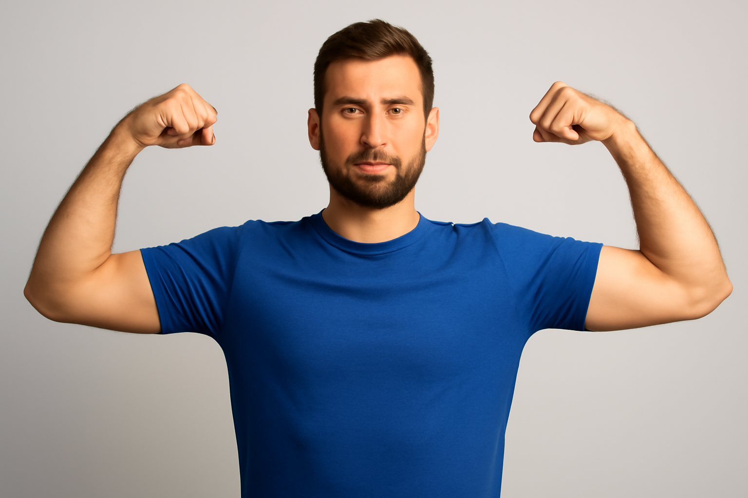 Uomo energico
